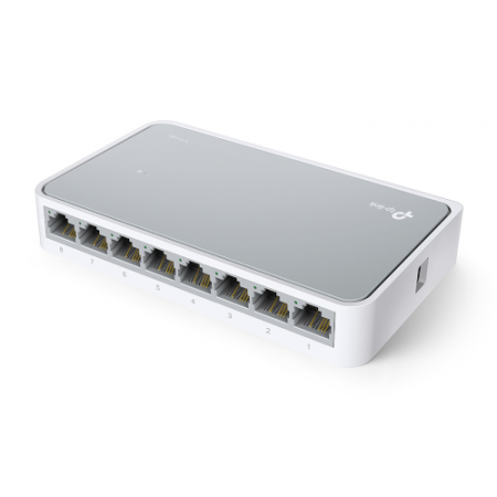 موزع شبكة 8 منافذ TP-LINK TL-SF1008D | 8-Port 10/100Mbps Desktop Switch
